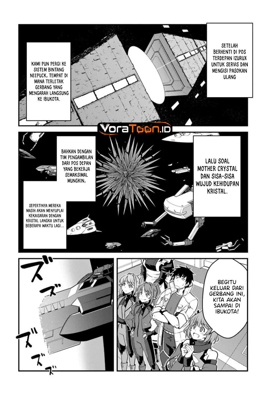 Mezametara Saikyou Soubi to Uchuusen-mochi Datta no de, Ikkodate Mezashite Youhei Toshite Jiyuu ni Ikitai Chap 60 - Next Chap 61