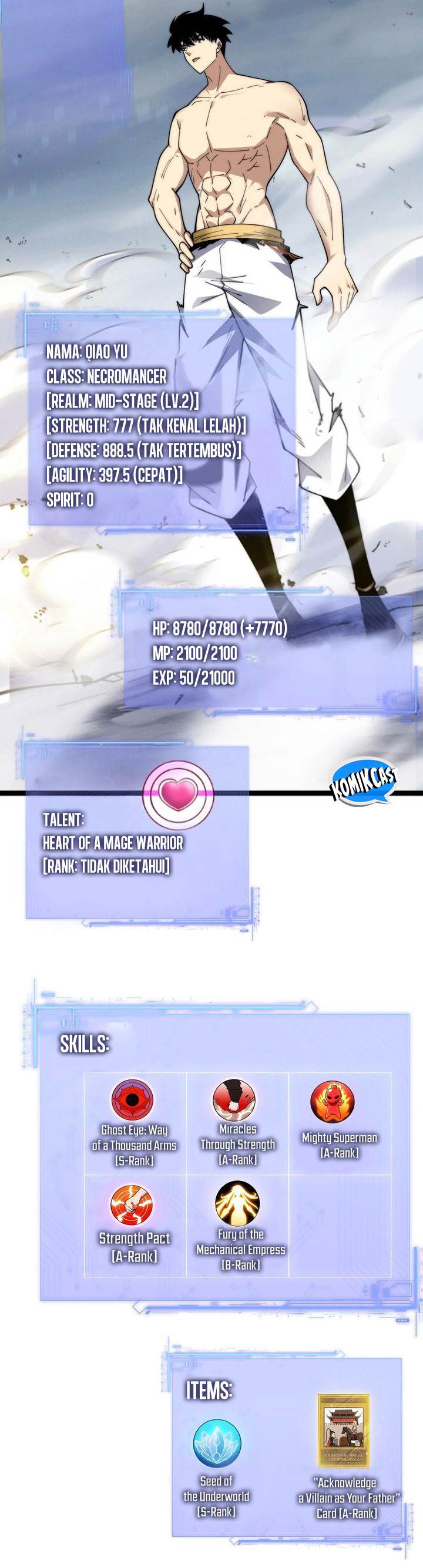 Maxed Strength Necromancer Chapter 91