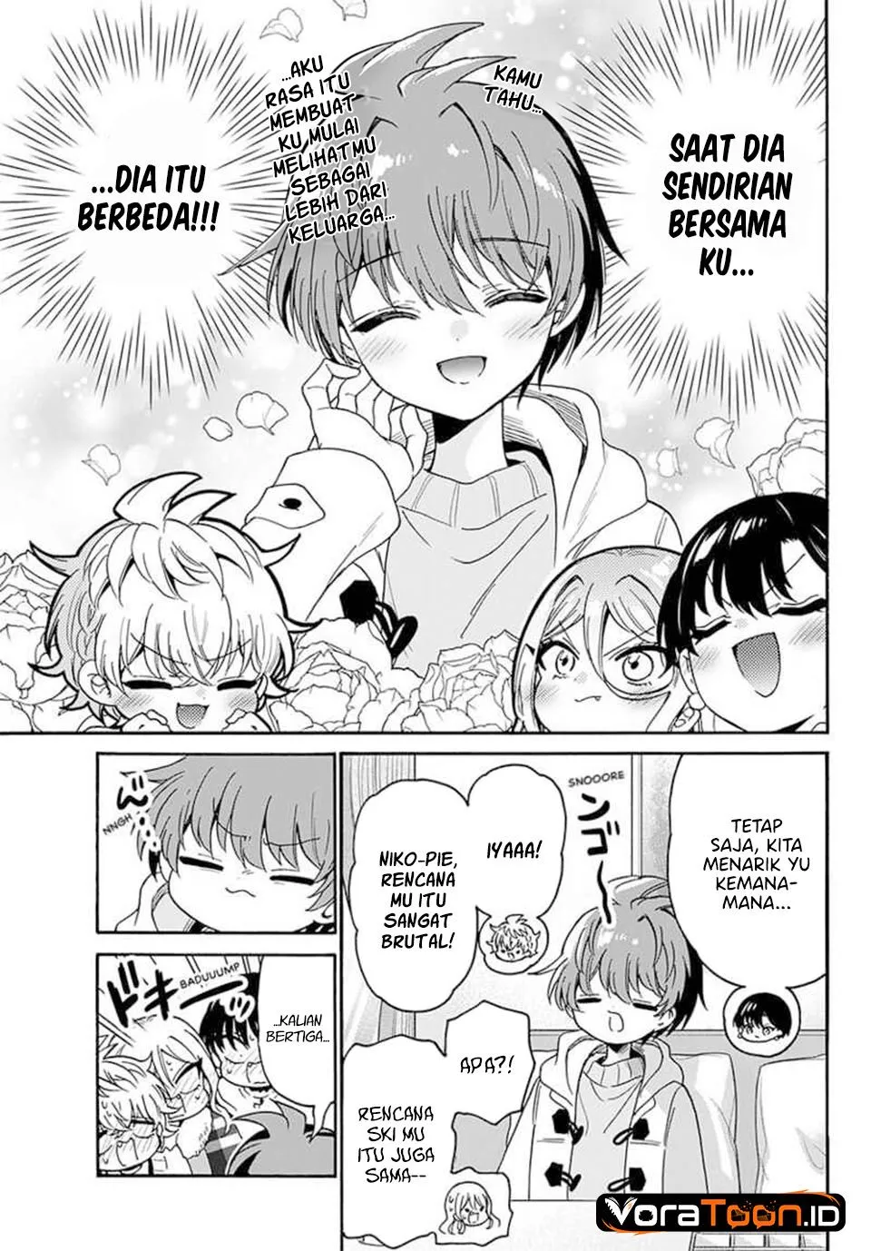 Mikadono Sanshimai wa Angai, Choroi Chap 218 - Next Chap 219
