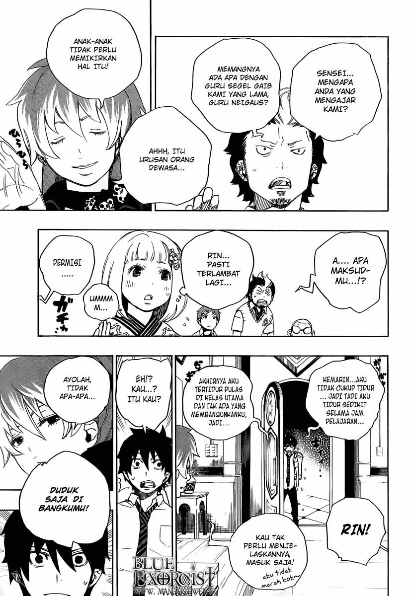 Ao No Exorcist Chapter 10