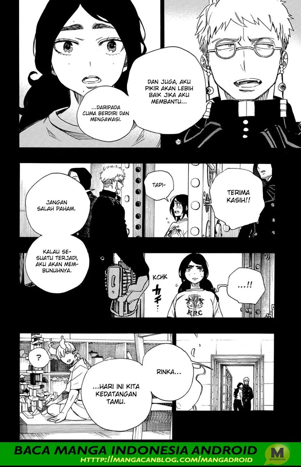 Ao No Exorcist Chapter 105