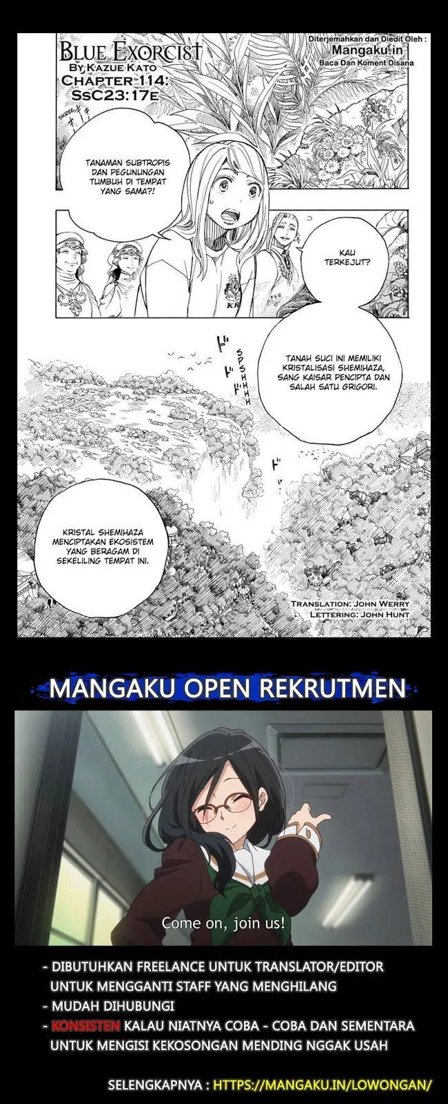 Ao No Exorcist Chapter 114