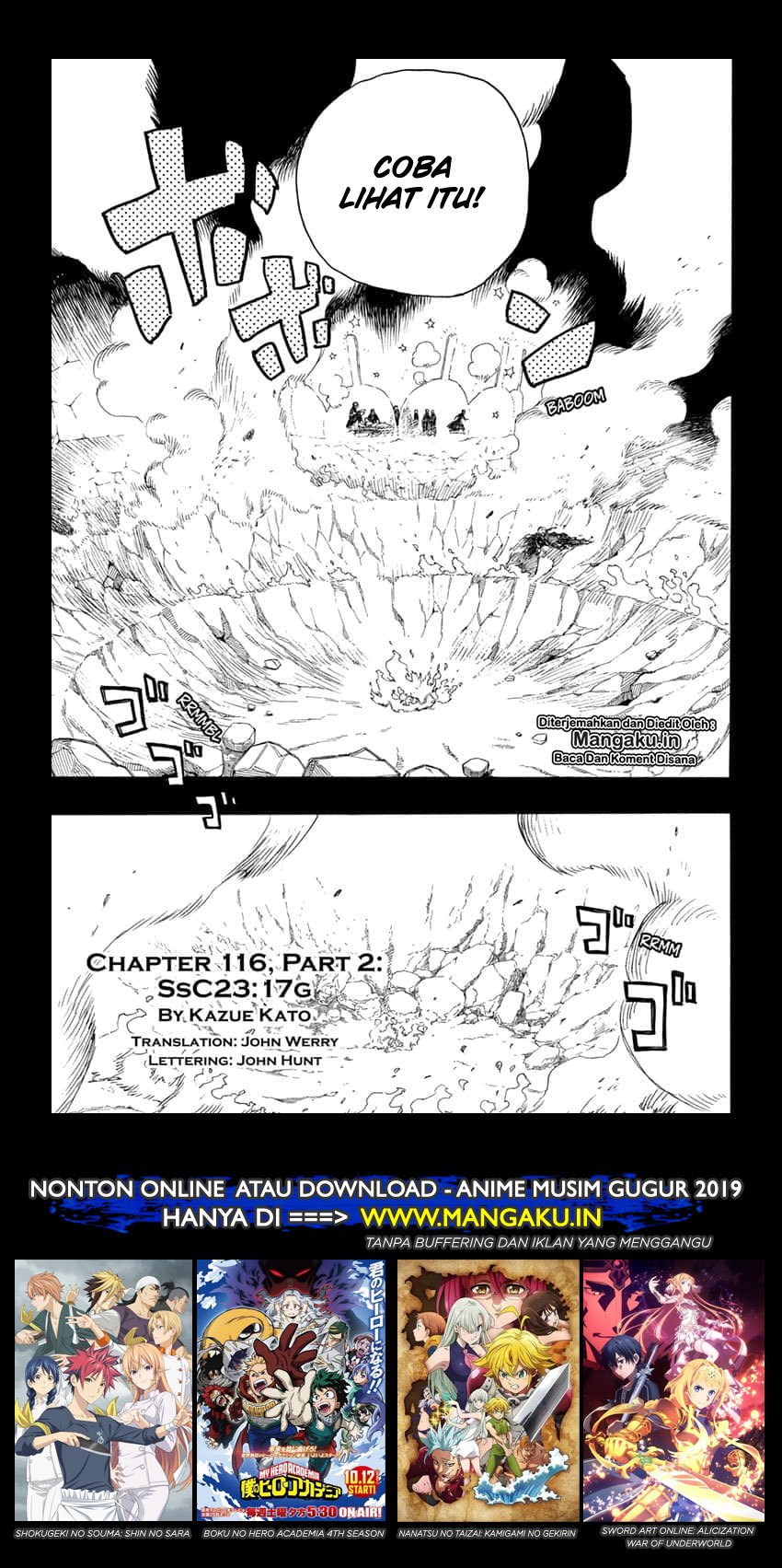 Ao No Exorcist Chapter 116.5