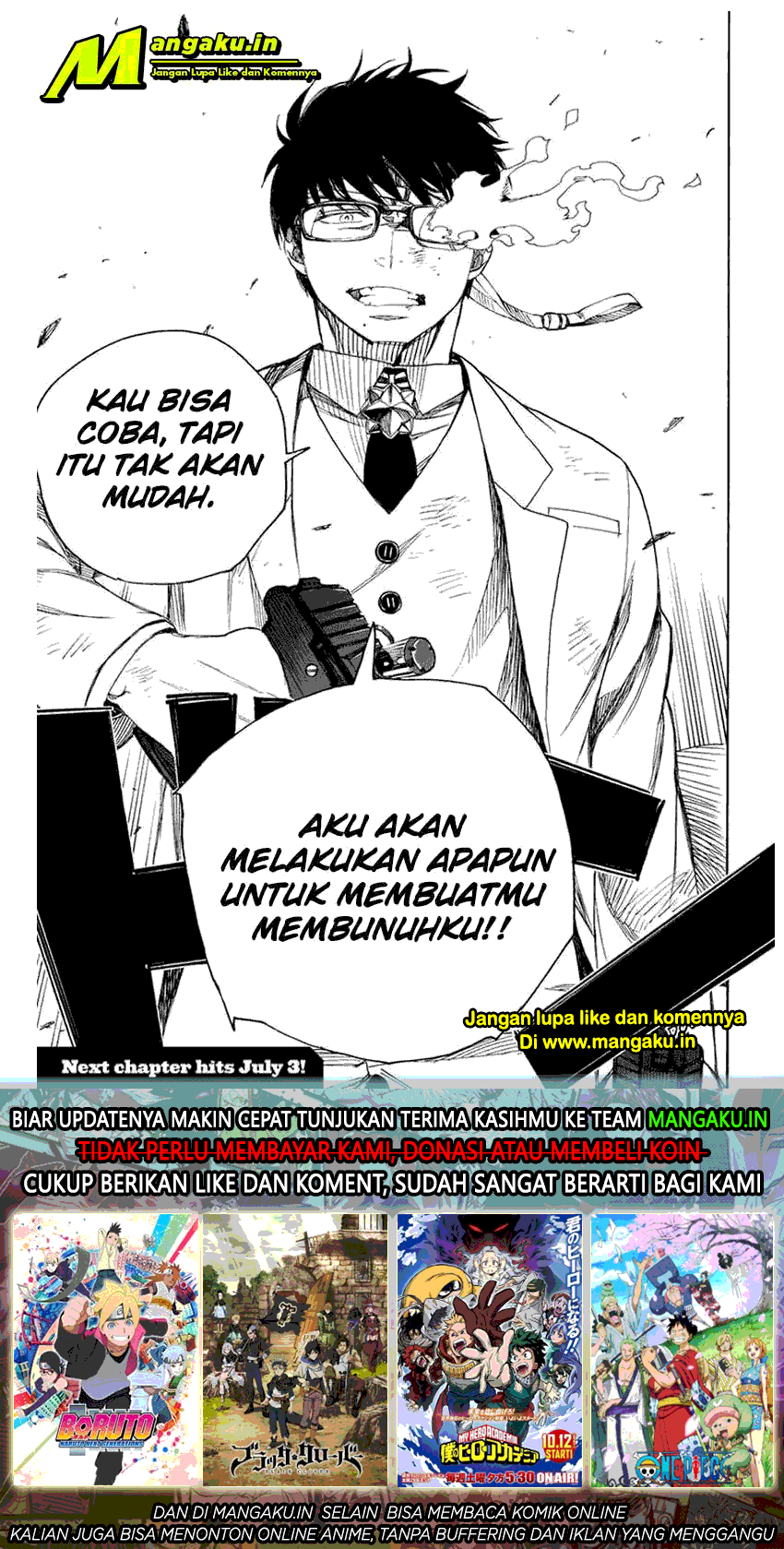 Ao No Exorcist Chapter 121.2