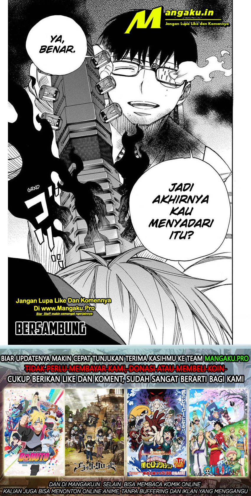 Ao No Exorcist Chapter 122