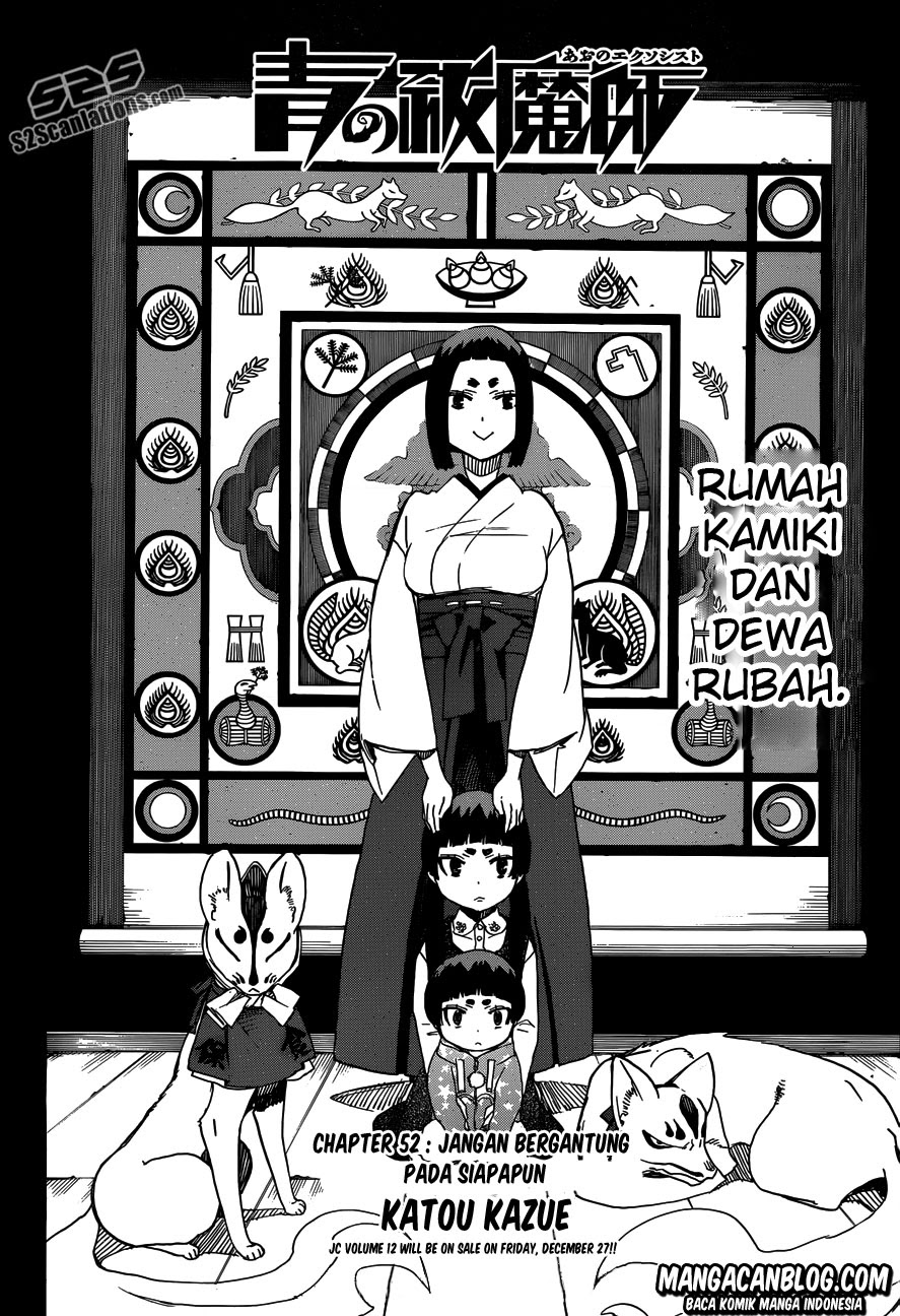 Ao No Exorcist Chapter 52