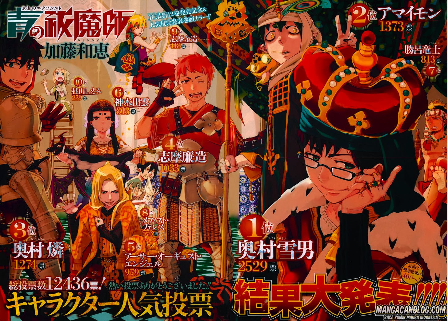 Ao No Exorcist Chapter 53