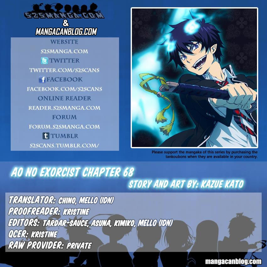 Ao No Exorcist Chapter 68