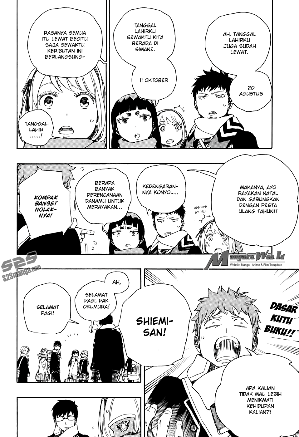 Ao No Exorcist Chapter 87