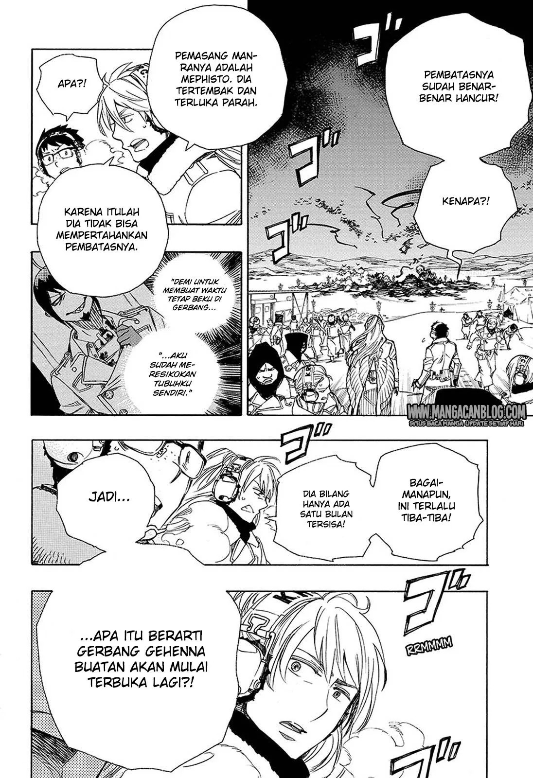 Ao No Exorcist Chapter 95