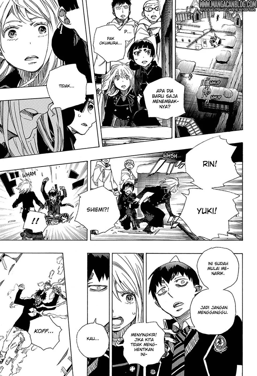 Ao No Exorcist Chapter 96
