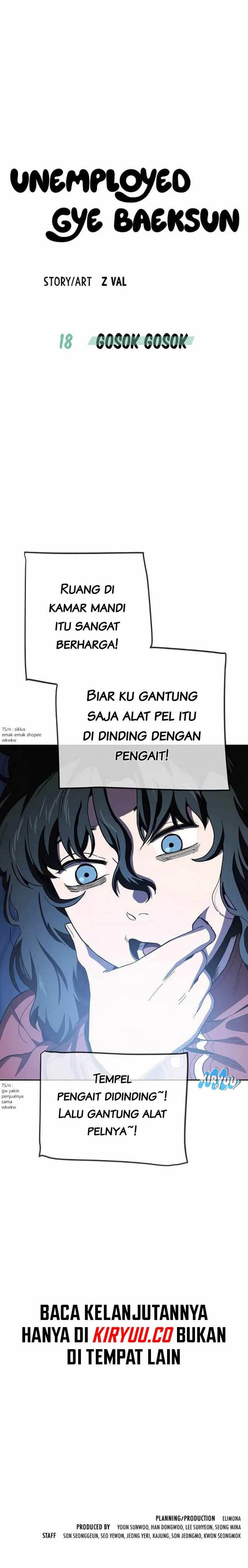 
              Unemployed Gye Baeksun             Chapter 18