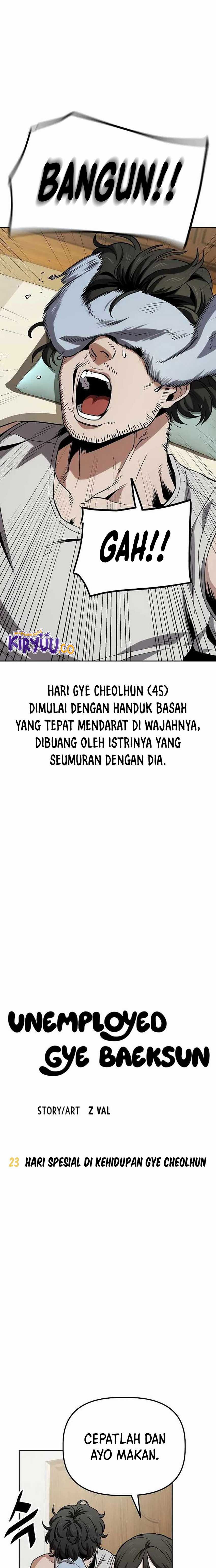 
              Unemployed Gye Baeksun             Chapter 23