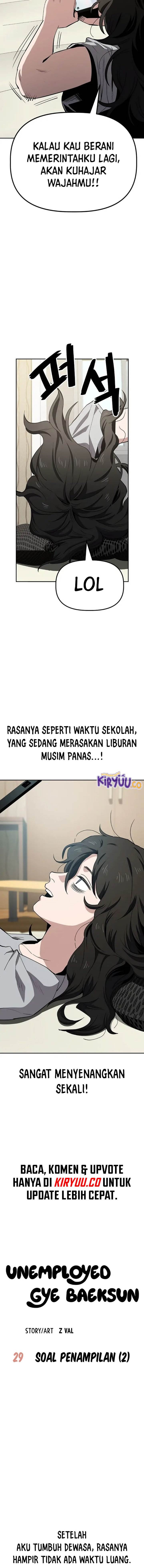 
              Unemployed Gye Baeksun             Chapter 29