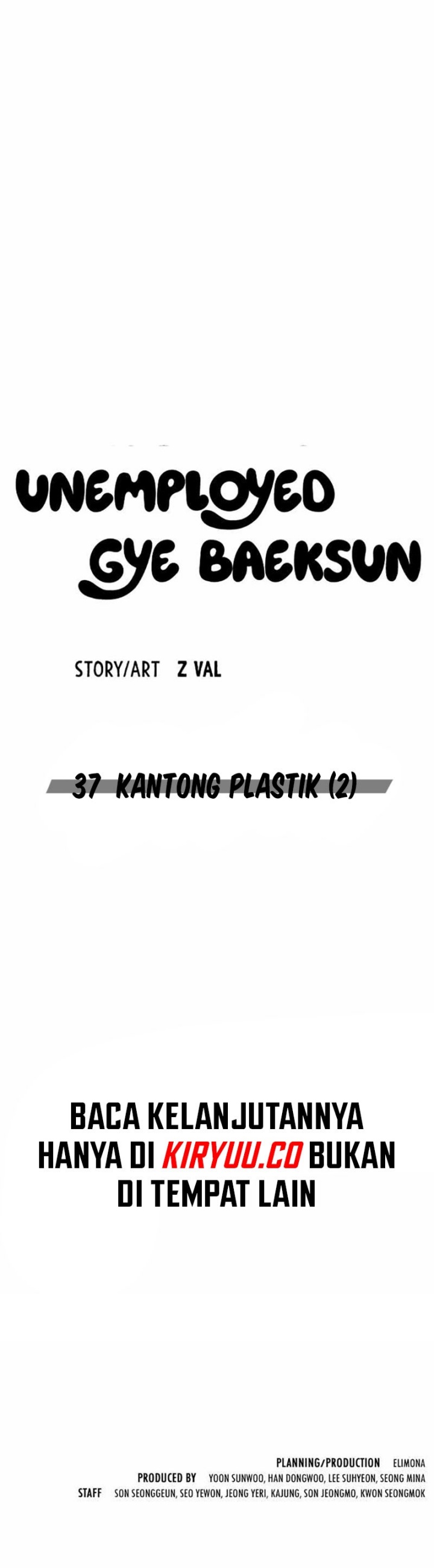 
              Unemployed Gye Baeksun             Chapter 37