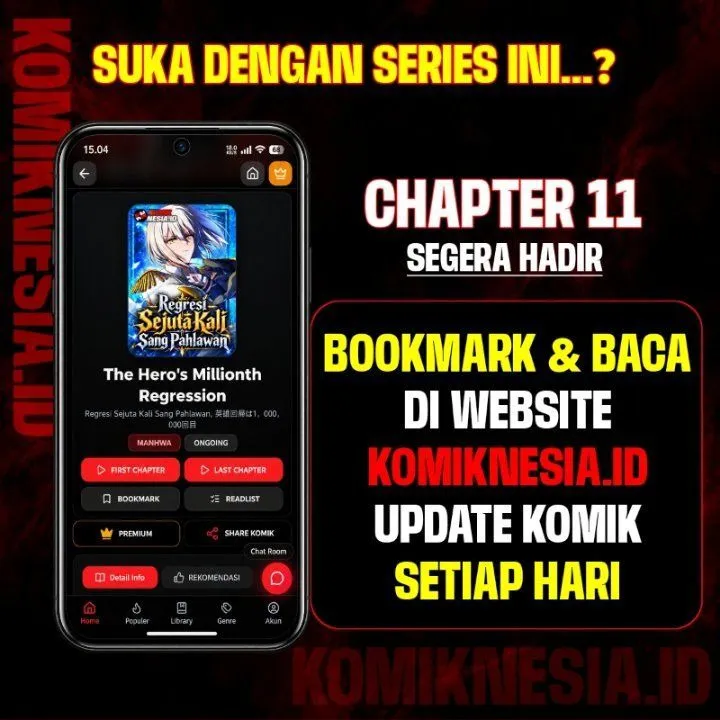 
              The Hero’s Millionth Regression             Chapter 10