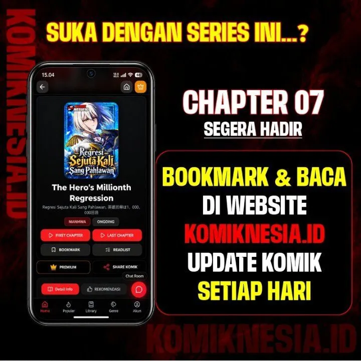 
              The Hero’s Millionth Regression             Chapter 6