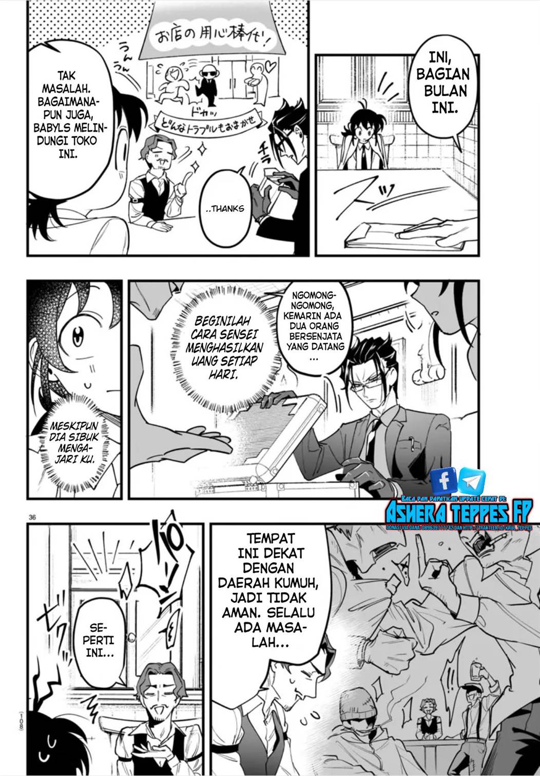 
              Mairimashita! Iruma-kun Mafia AU             Chapter 2