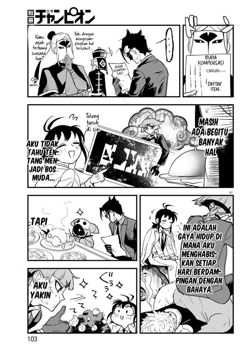 
              Mairimashita! Iruma-kun Mafia AU             Chapter 3