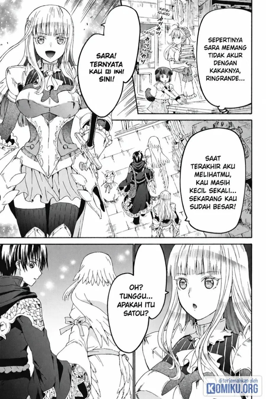 Death March kara Hajimaru Isekai Kyousoukyoku Chap 104 - Next Chap 105