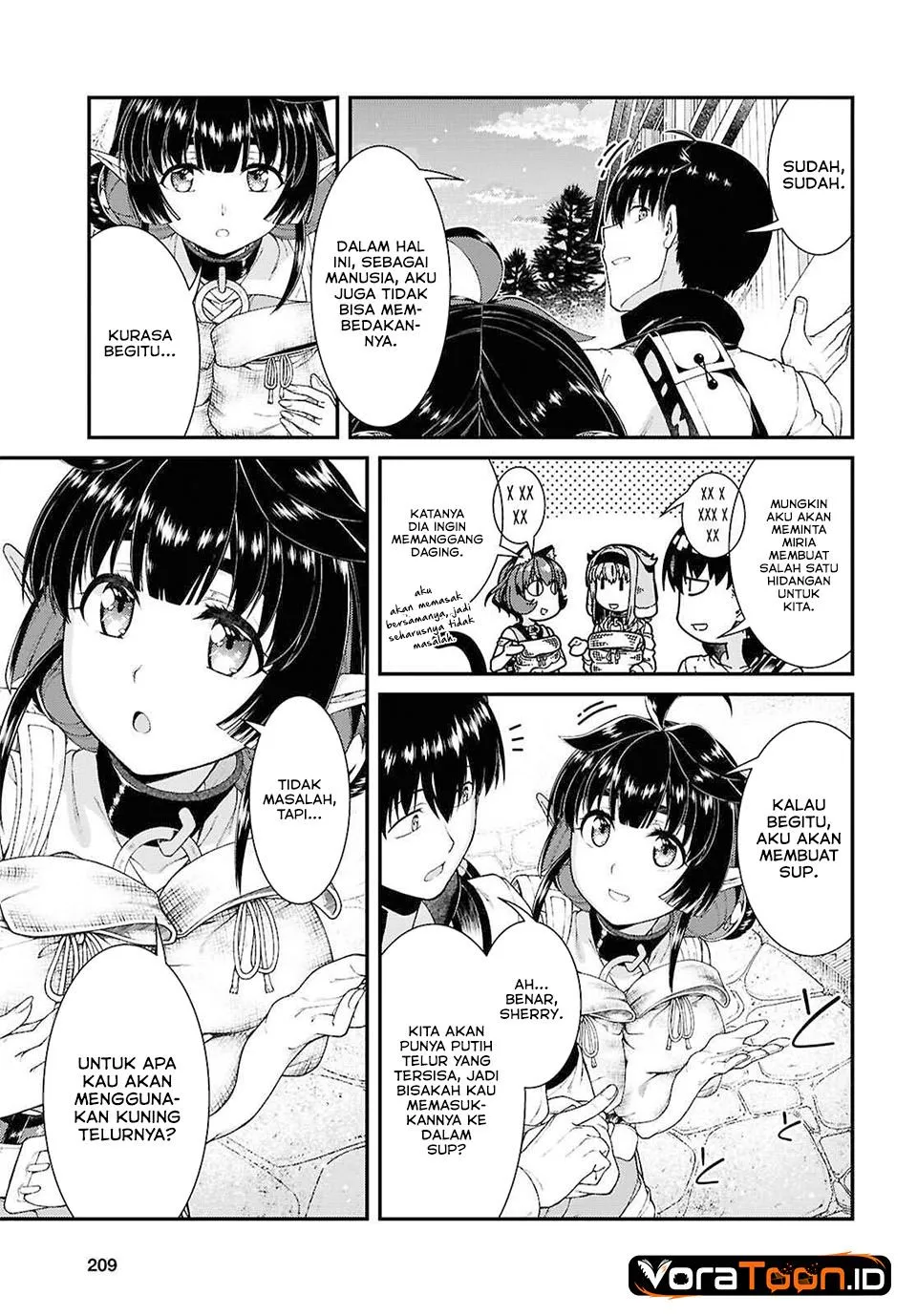 Isekai Meikyuu de Harem o Chap 112 - Next Chap 113