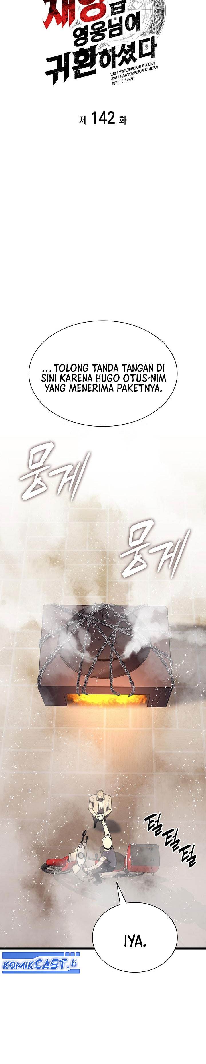 A Disaster-Class Hero Has Returned Chapter 142