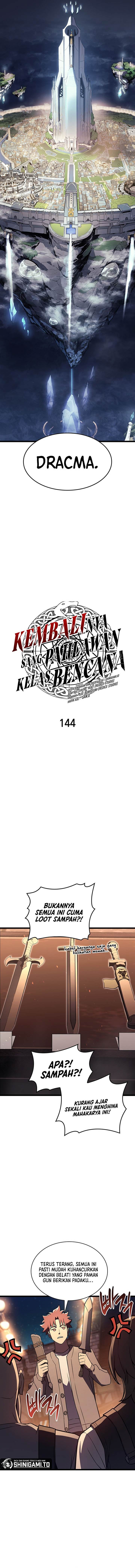 A Disaster-Class Hero Has Returned Chapter 144