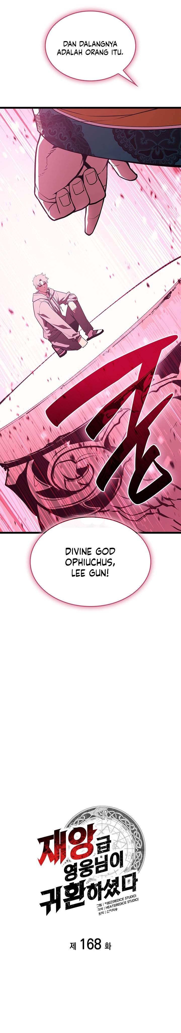 A Disaster-Class Hero Has Returned Chapter 168