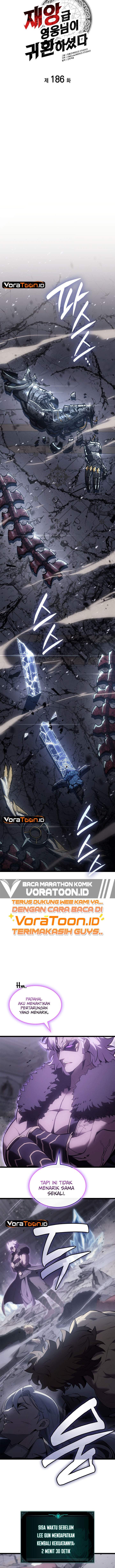 A Disaster-Class Hero Has Returned Chapter 186