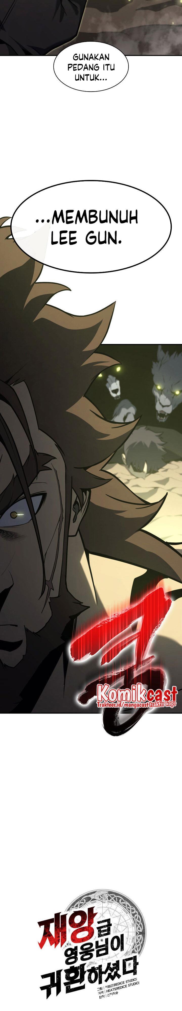 A Disaster-Class Hero Has Returned Chapter 40