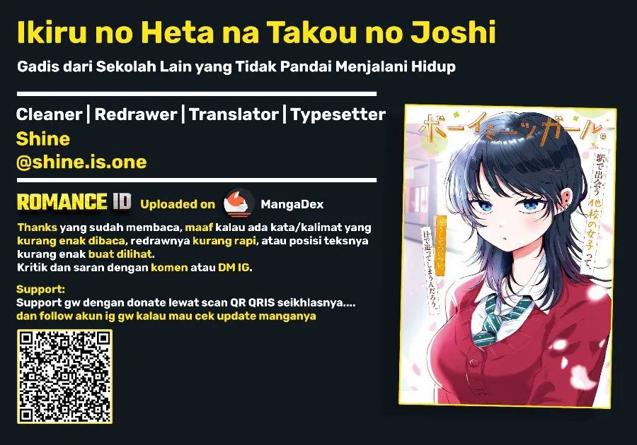 
              Ikiru no Hetana Tako no Joshi             Chapter 5