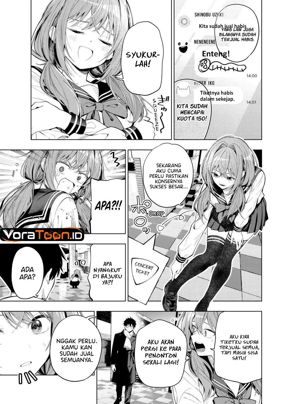 Mayonaka Heart Tune Chapter 134