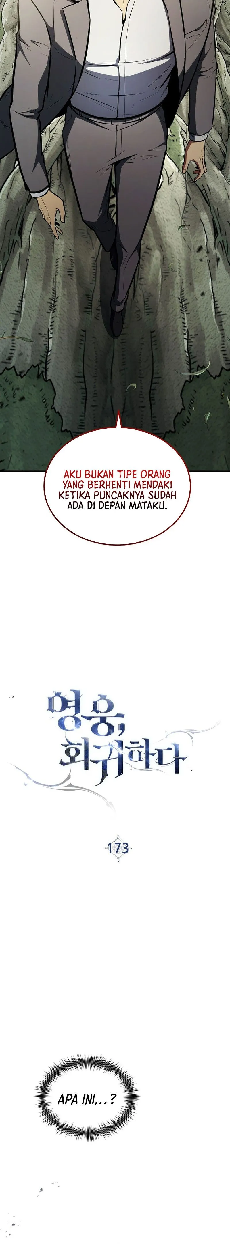The Hero Returns Chap 173 - Next Chap 174