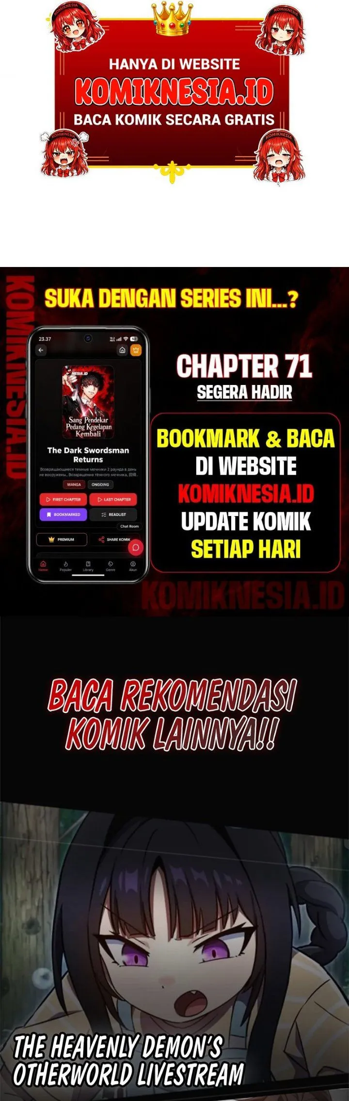 The Dark Swordsman Returns Chapter 70