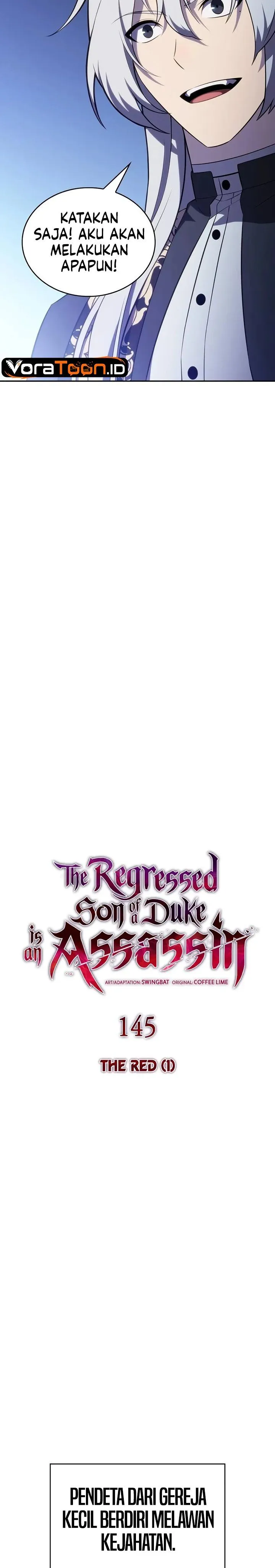 The Regressed Son of a Duke is an Assassin Chap 145 - Next Chap 146