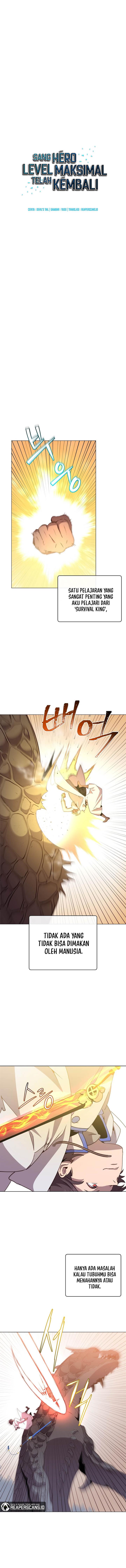 The MAX leveled hero will return! Chapter 112