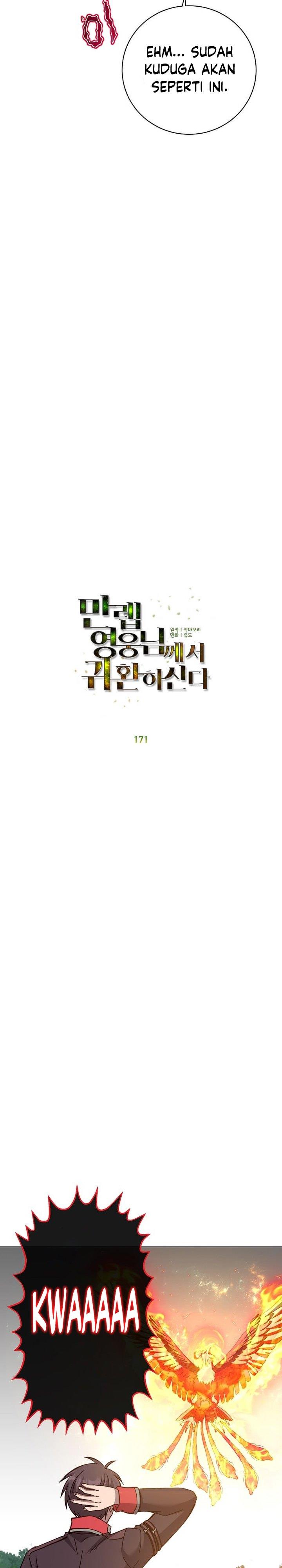The MAX leveled hero will return! Chapter 171
