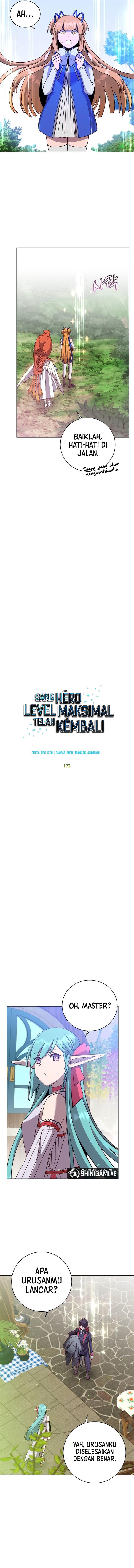 The MAX leveled hero will return! Chapter 172