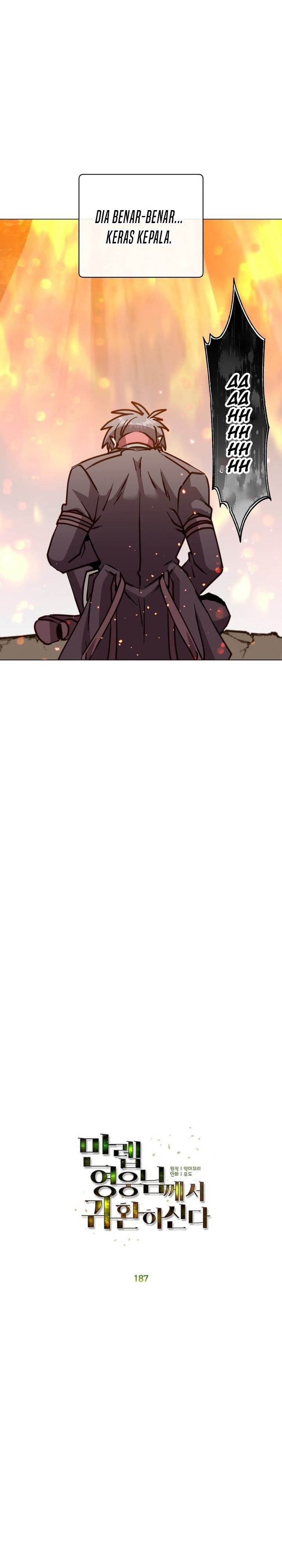 The MAX leveled hero will return! Chapter 187