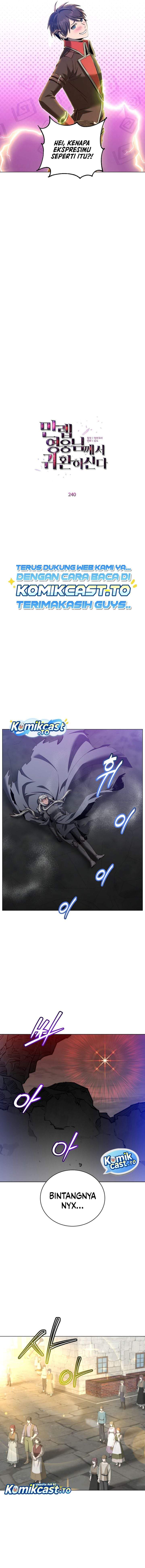 The MAX leveled hero will return! Chapter 240