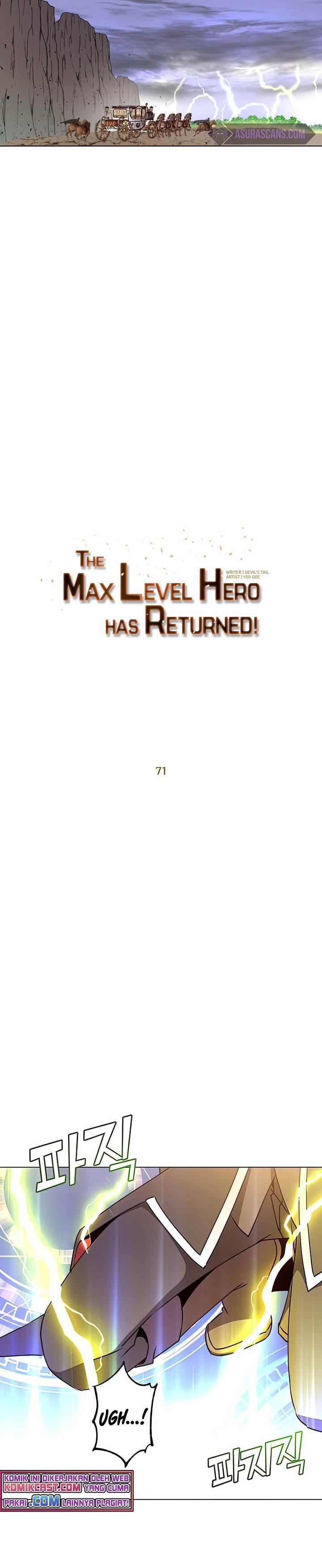 The MAX leveled hero will return! Chapter 71