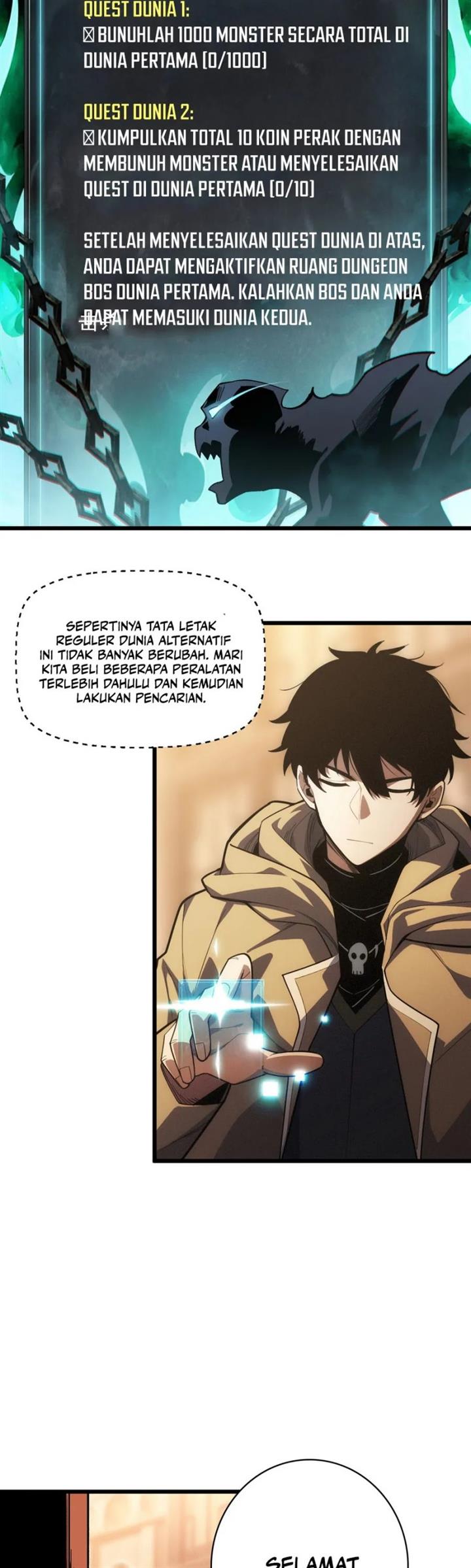 Idle Player Returns as a God Chapter 1