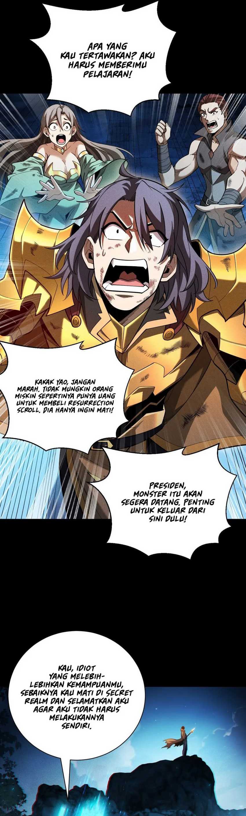 Idle Player Returns as a God Chapter 4