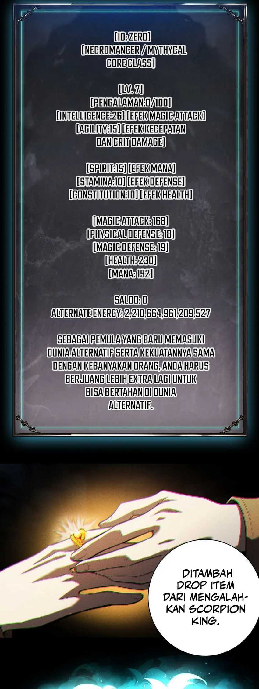 Idle Player Returns as a God Chapter 5