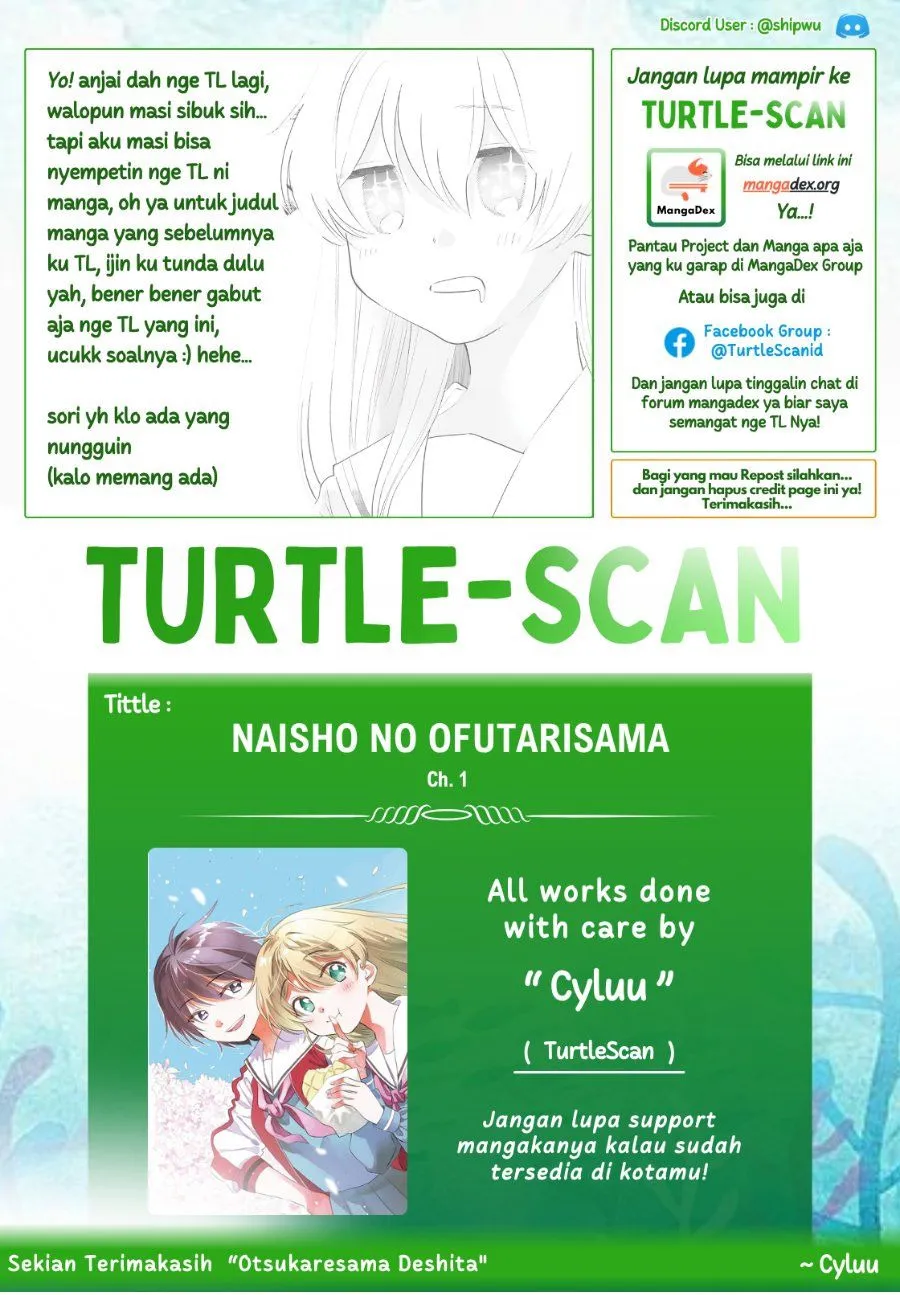 Page 38 - Naisho no Ofutarisama Chapter 1