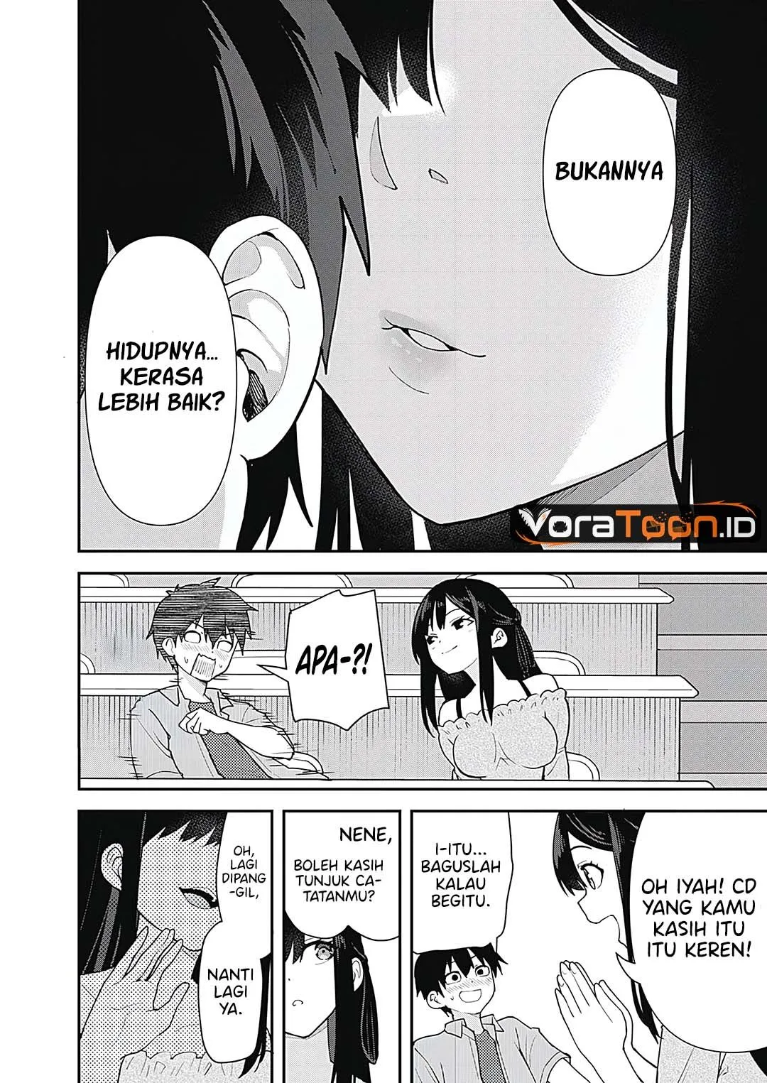 Page 8 - Sasayaki Sasaru Sasaki-san Chapter 1