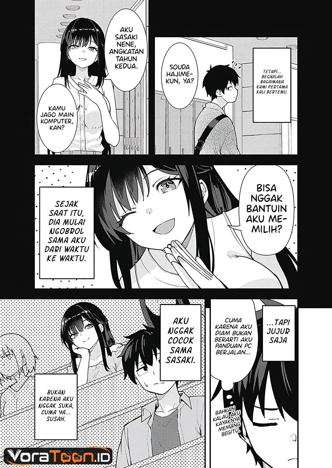 Page 10 - Sasayaki Sasaru Sasaki-san Chapter 1