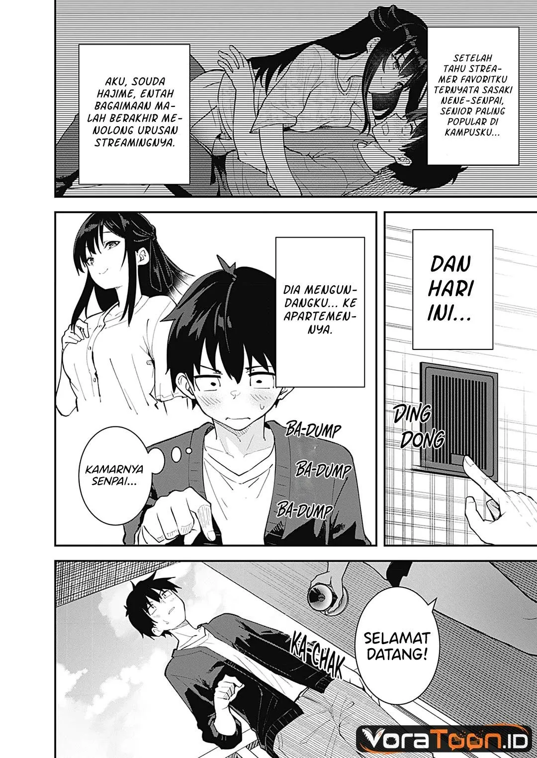 Page 2 - Sasayaki Sasaru Sasaki-san Chapter 2