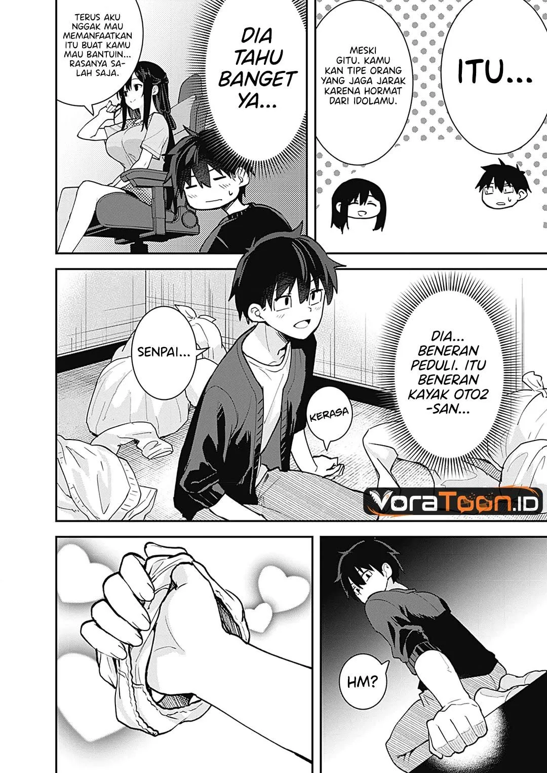 Page 8 - Sasayaki Sasaru Sasaki-san Chapter 2