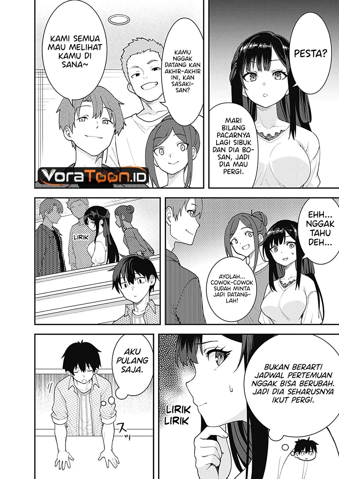 Page 10 - Sasayaki Sasaru Sasaki-san Chapter 3